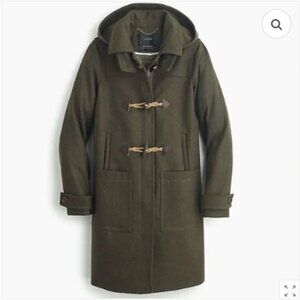 J.CREW  Wool Toggle Duffle Coat